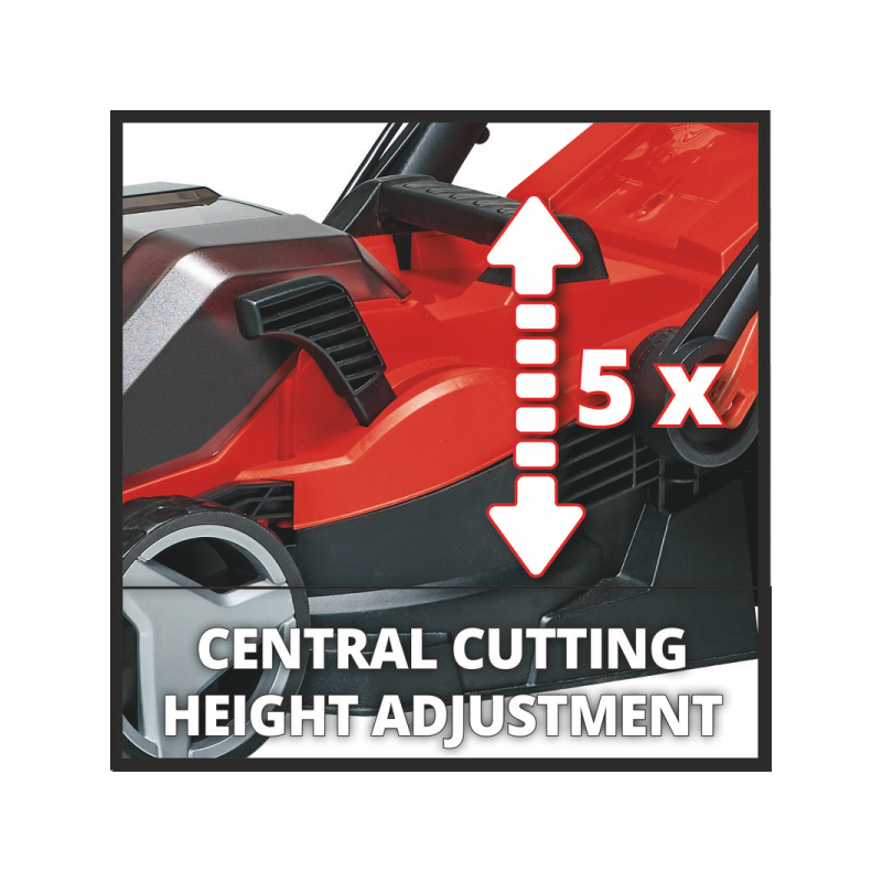 Газонокосилка аккумуляторная Einhell GE-CM 36/34-1 Li (без АКБ) рег