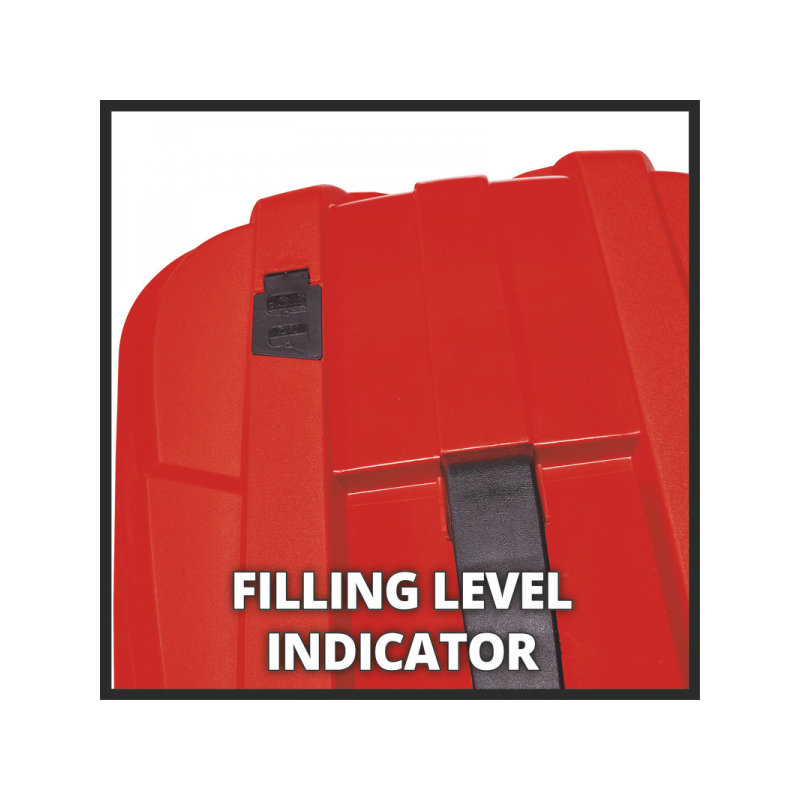 Газонокосилка аккумуляторная Einhell GE-CM 36/34-1 Li (без АКБ) индикатор заполнения травосборника