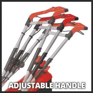 Газонокосилка аккумуляторная Einhell GE-CM 36/34-1 Li (без АКБ) регулировка ручки