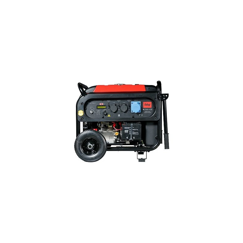 Бензиновый генератор Fubag TI 7000 A ES 838235 спереди