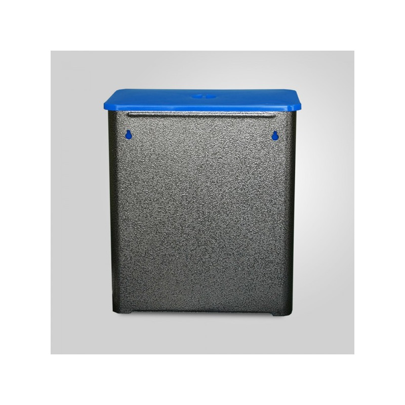 Накопительный водонагреватель Элвин ЭВБО-15/1,25-1 антик-серебро вид сзади