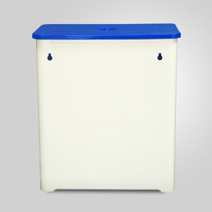 Накопительный водонагреватель Элвин ЭВБО-15/1,25-1 белый вид сзади