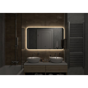 Зеркало Континент Burzhe Led 120х70 (теплая подсветка) подсветка