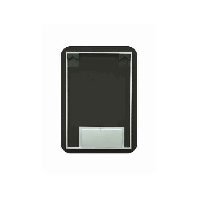 Зеркало Континент Burzhe Led 50х70 (теплая подсветка) вид сзади