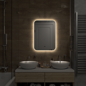 Зеркало Континент Burzhe Led 50х70 (теплая подсветка) подсветка