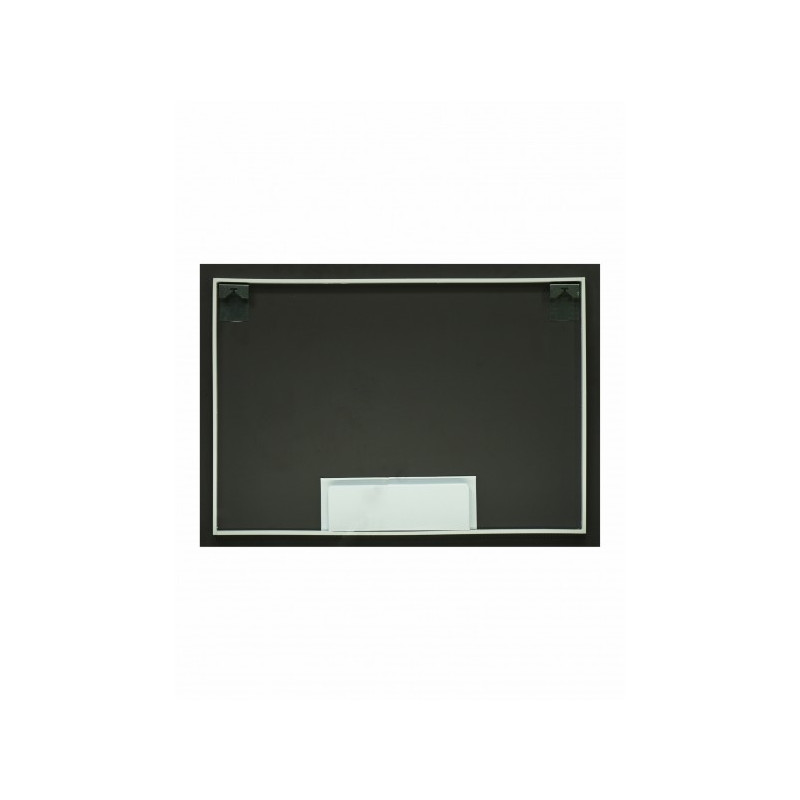 Зеркало Континент Trezhe Led 100х100 (теплая подсветка) вид сзади