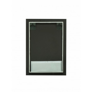 Зеркало Континент Trezhe Led 50х70 (теплая подсветка) вид сзади