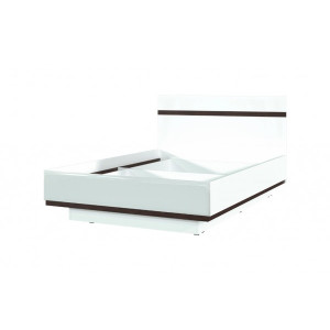 Кровать SV-Мебель Соло 160х200 белый/венге