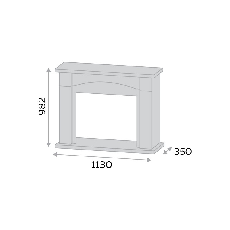 Портал Smolcom Stamford MB/JUP/SYM26 серый схема