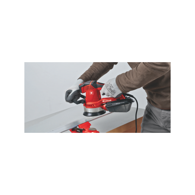 Эксцентриковая шлифмашина Einhell TE-RS 40 E 4462000 шлифовка металла