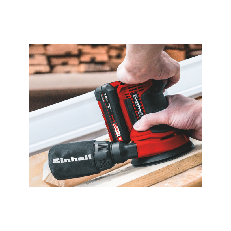 Эксцентриковая шлифмашина Einhell TE-RS 18 Li-Solo 4462010 полировка дерева