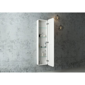 Шкаф-пенал Континент Lorenzo Led вид внутри