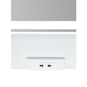 Шкаф с зеркалом Континент Tokio Led розетка