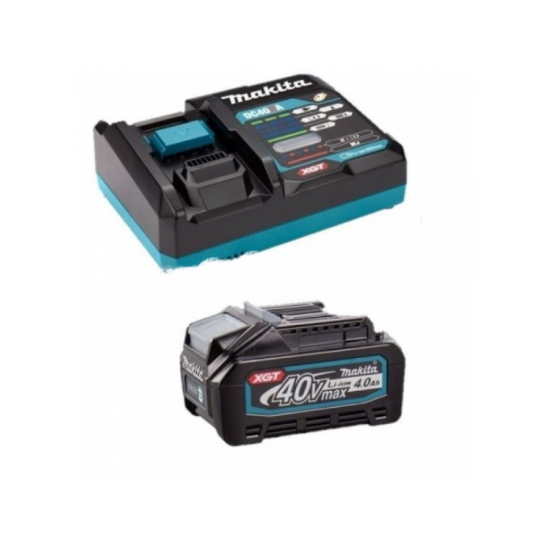 Аккумулятор с зарядным устройством Makita BL 4040 Li-Ion 40 В 4.0 А·ч