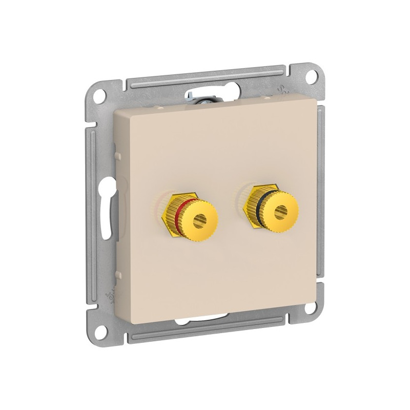 Розетка Schneider Electric Atlas Design ATN000287 бежевый