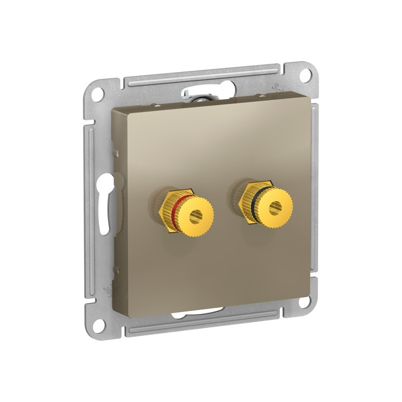 Розетка Schneider Electric Atlas Design ATN000587 шампань