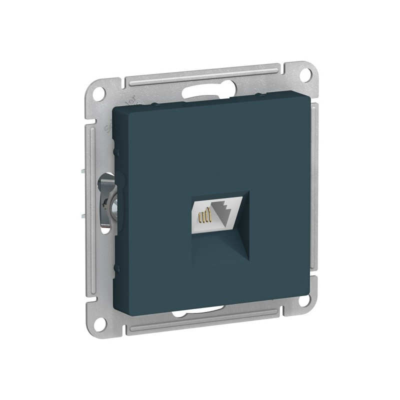 Розетка Schneider Electric Atlas Design ATN000881 изумруд