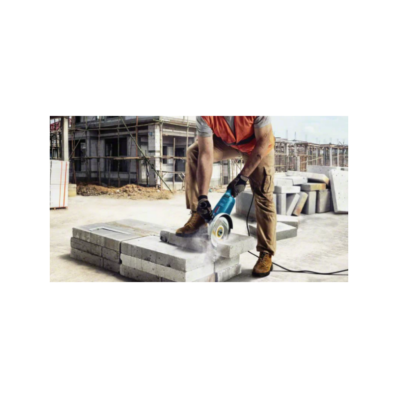 Угловая шлифмашина Bosch GWS 2200 Professional 06018C1320 резка бетона