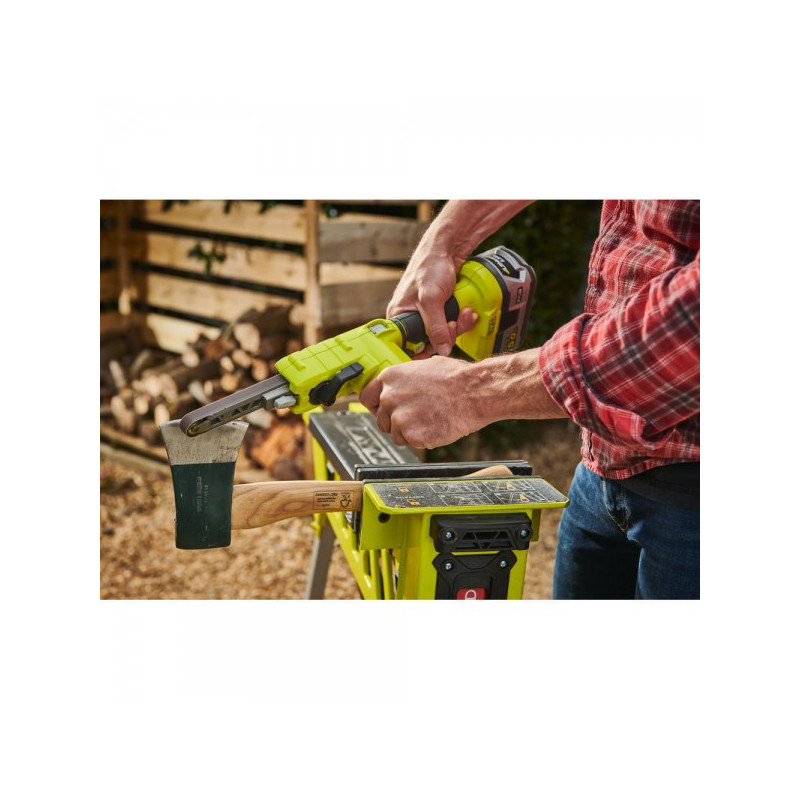 Ленточный напильник Ryobi R18PF-0 5133004179 (без АКБ)