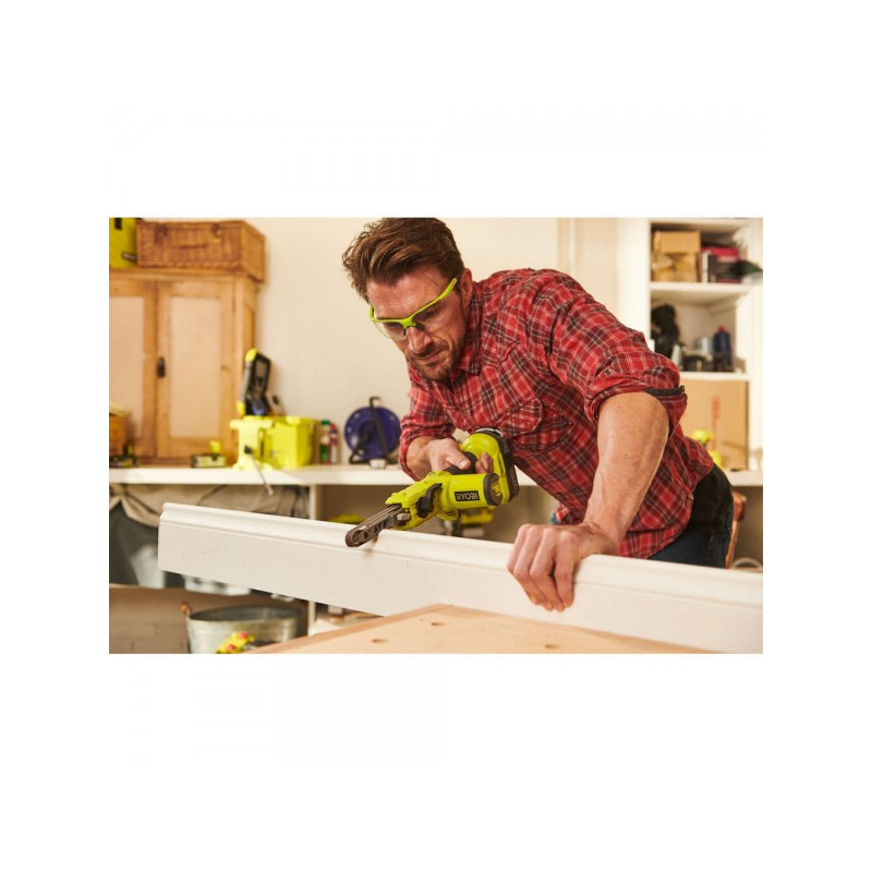 Ленточный напильник Ryobi R18PF-0 5133004179 (без АКБ)