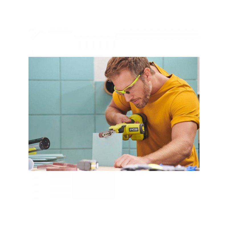 Ленточный напильник Ryobi R18PF-0 5133004179 (без АКБ)