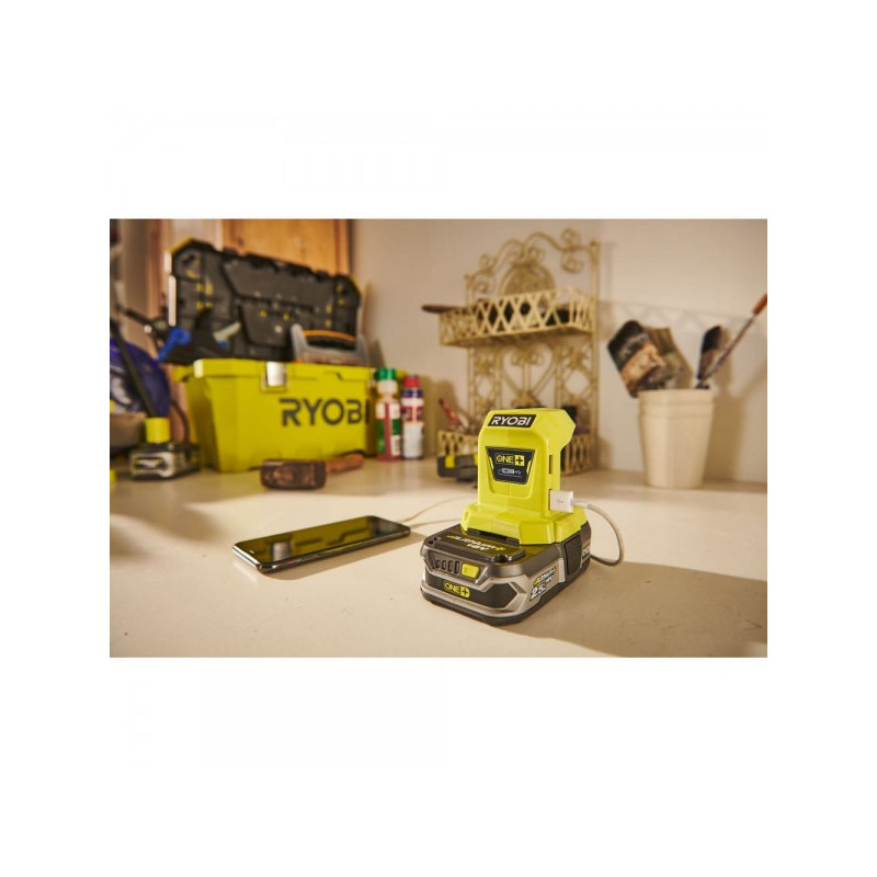 Адаптер для аккумулятора Ryobi R18USB-0 5133004381 (без АКБ)