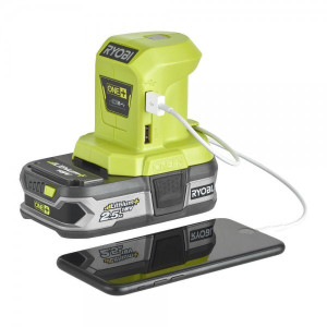 Адаптер для аккумулятора Ryobi R18USB-0 5133004381 (без АКБ)