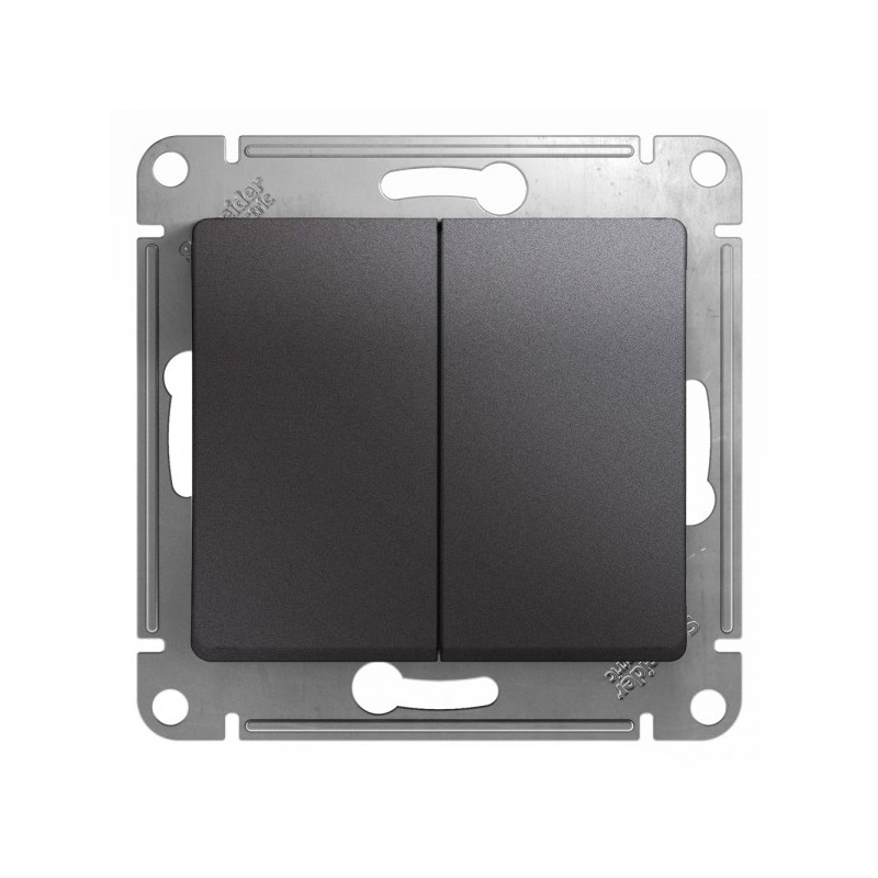 Выключатель Schneider Electric Glossa GSL001351 графит
