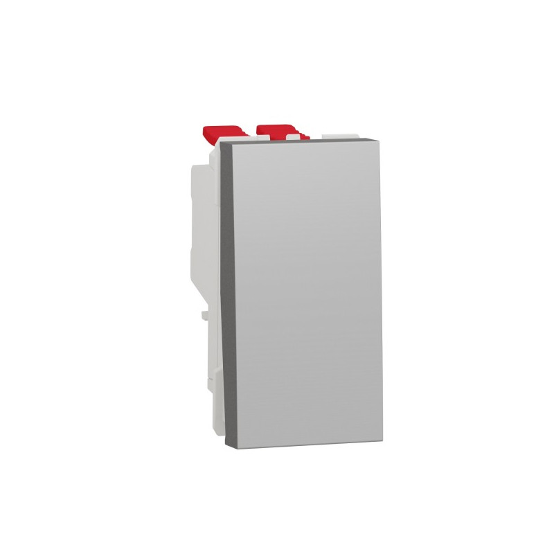 Выключатель Schneider Electric Unica New NU310530 алюминий