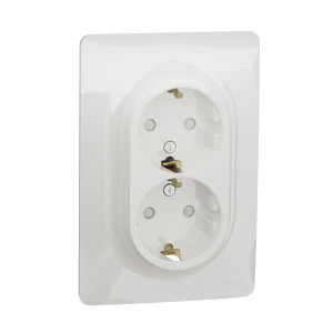 Розетка Schneider Electric Unica New NU206718 белый
