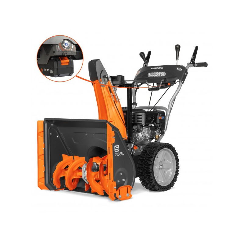 Снегоуборщик бензиновый DeWorks S 7565