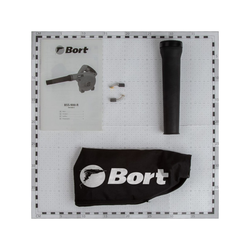 Воздуходувка-пылесос электрическая Bort BSS-900-R