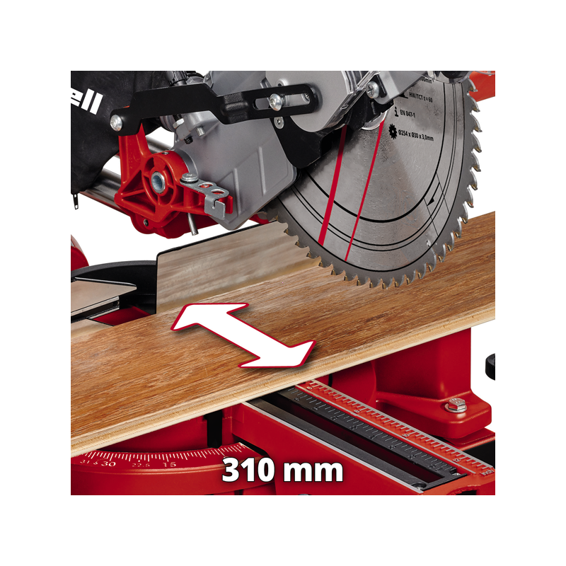 Комбинированная торцовочная пила Einhell TC-SM 2531/2 U диск