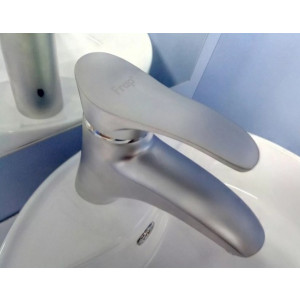 Смеситель Frap F1001-1 матовый хром сверху