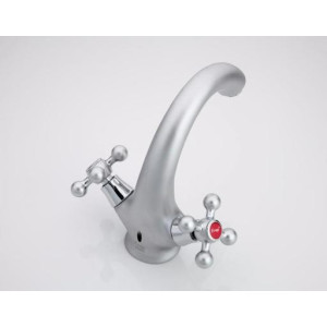 Смеситель Frap F1019-1 матовый хром сзади