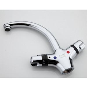 Смеситель Frap F1051 хром сбоку