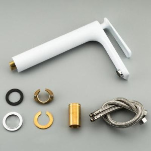 Смеситель Frap F1052-56 белый/хром комплект