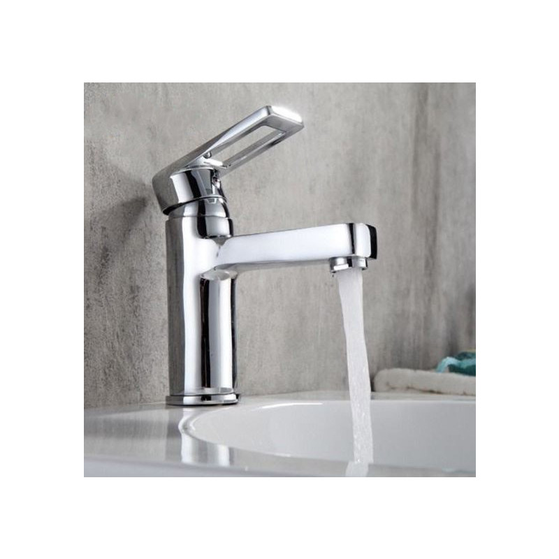 Смеситель Frap F1072 хром на умывальнике