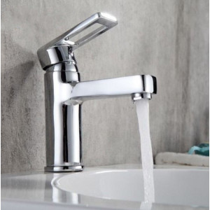 Смеситель Frap F1072 хром на умывальнике