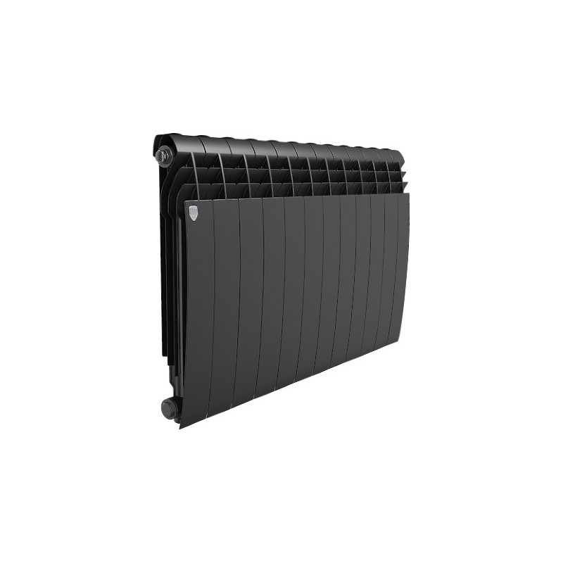 Радиатор алюминиевый Royal Thermo Biliner Alum 500 Noir Sable (12 секций)