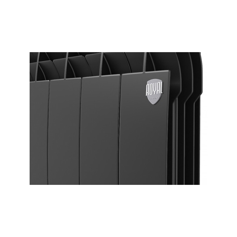 Радиатор алюминиевый Royal Thermo Biliner Alum 500 Noir Sable (4 секции) секции