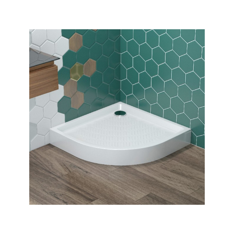 Душевой поддон Lavinia Boho Rock 80x80 37071800 монтаж в пол