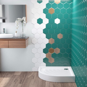 Душевой поддон Lavinia Boho Rock 90x90 37072900 общий вид