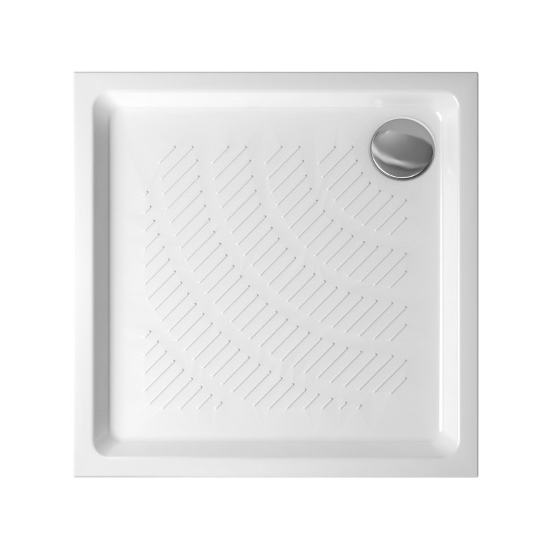 Душевой поддон Lavinia Boho Rock 80x80 37073800 вид спереди