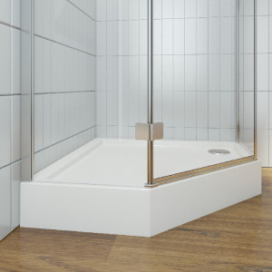 Душевой поддон Lavinia Boho Art 90x90 37081900 вариант установки