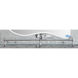 Зеркало Frap F691 50x70 полка