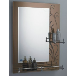 Зеркало Frap F685 50x70 на стене