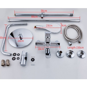 Душевая система Frud R24131