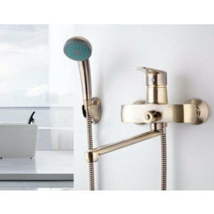 Смеситель Frap F2230-4 бронзовый на стене