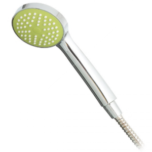 Смеситель Frap F2233 зеленый/хром душ